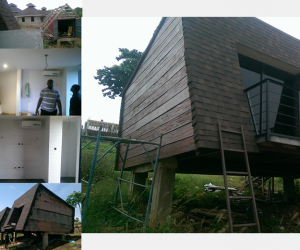Hotel Chalet at Akosombo - Sub-works support for 3 + 3 studio